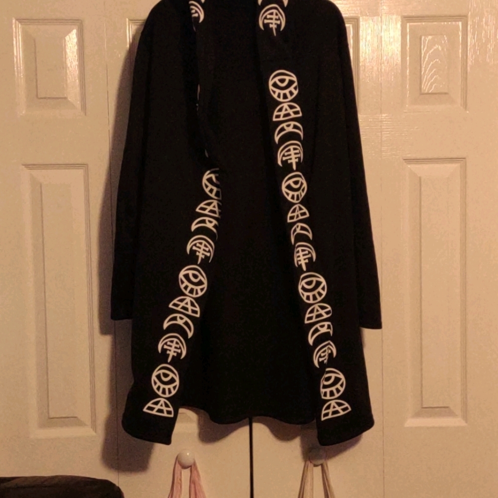 Long Hooded Sweater